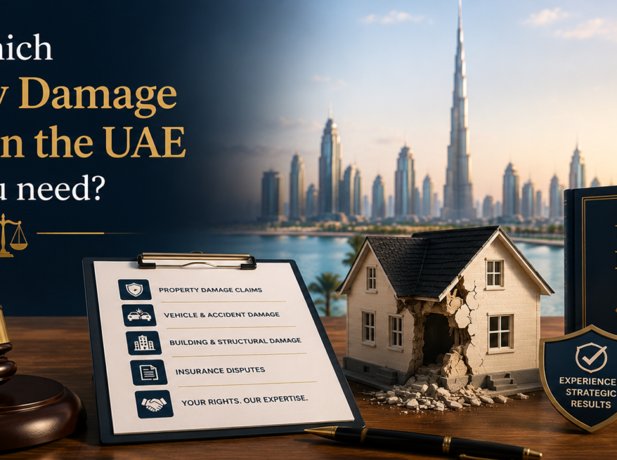 Which Property Damage Lawyer in the UAE do you need?