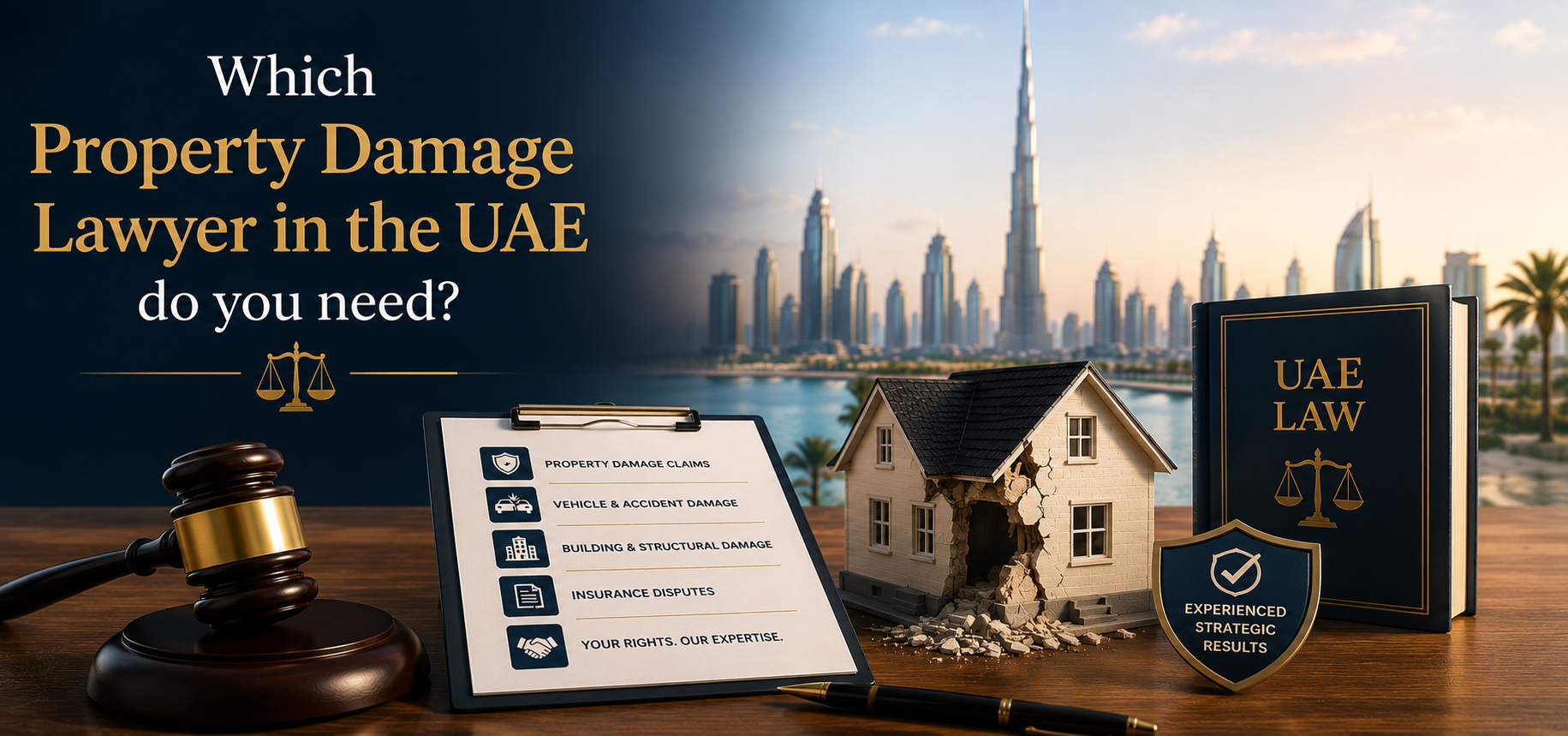 Which Property Damage Lawyer in the UAE do you need?