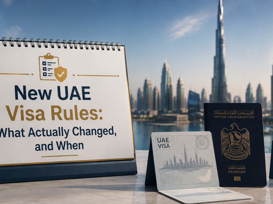 New UAE Visa Rules: What Actually Changed, and When