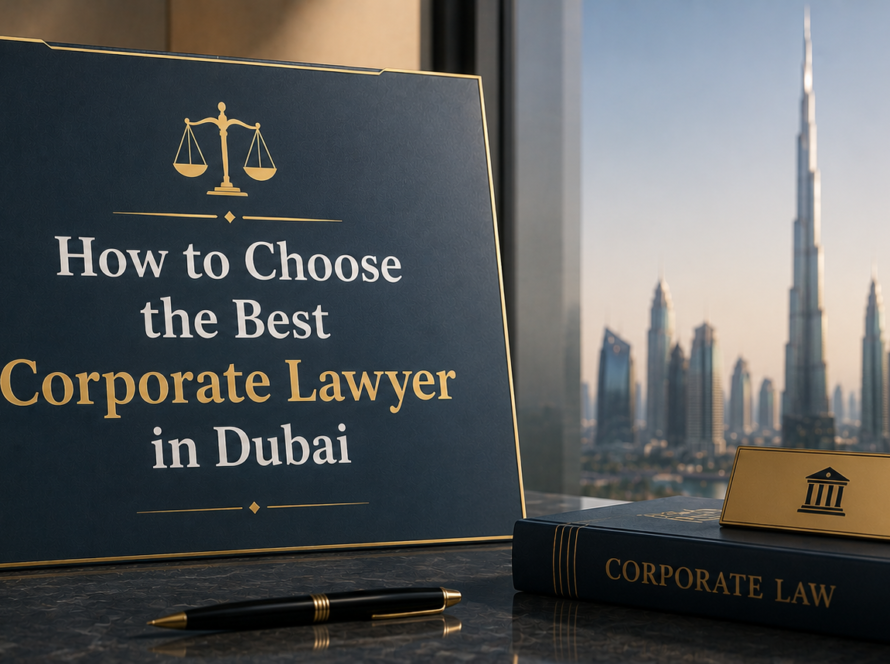 How to Choose the Best Corporate Lawyer in Dubai