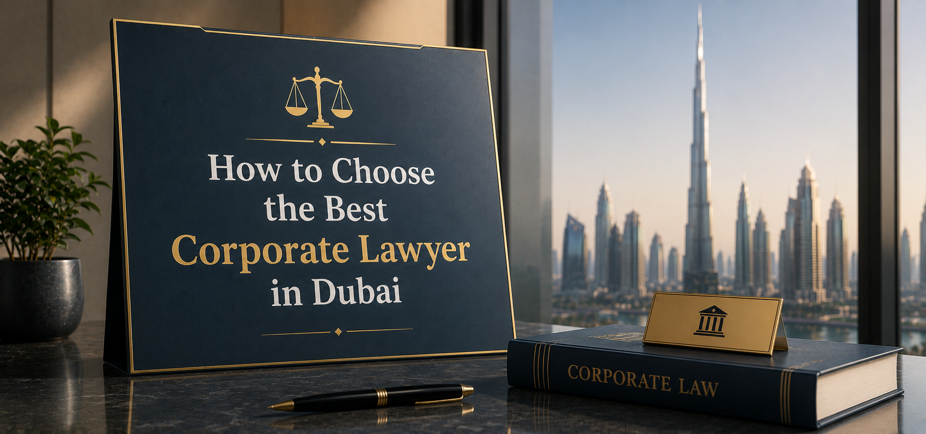 How to Choose the Best Corporate Lawyer in Dubai