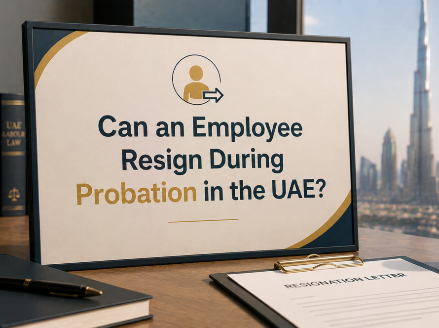 Can an Employee Resign During Probation in the UAE?