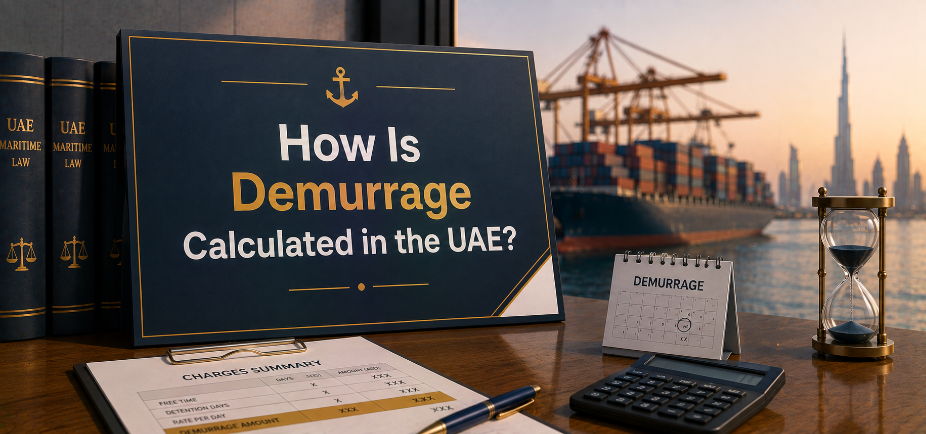 How Is Demurrage Calculated in the UAE?