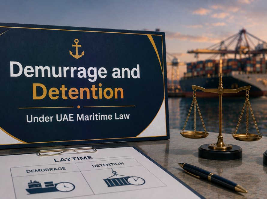 Demurrage and Detention Under UAE Maritime Law