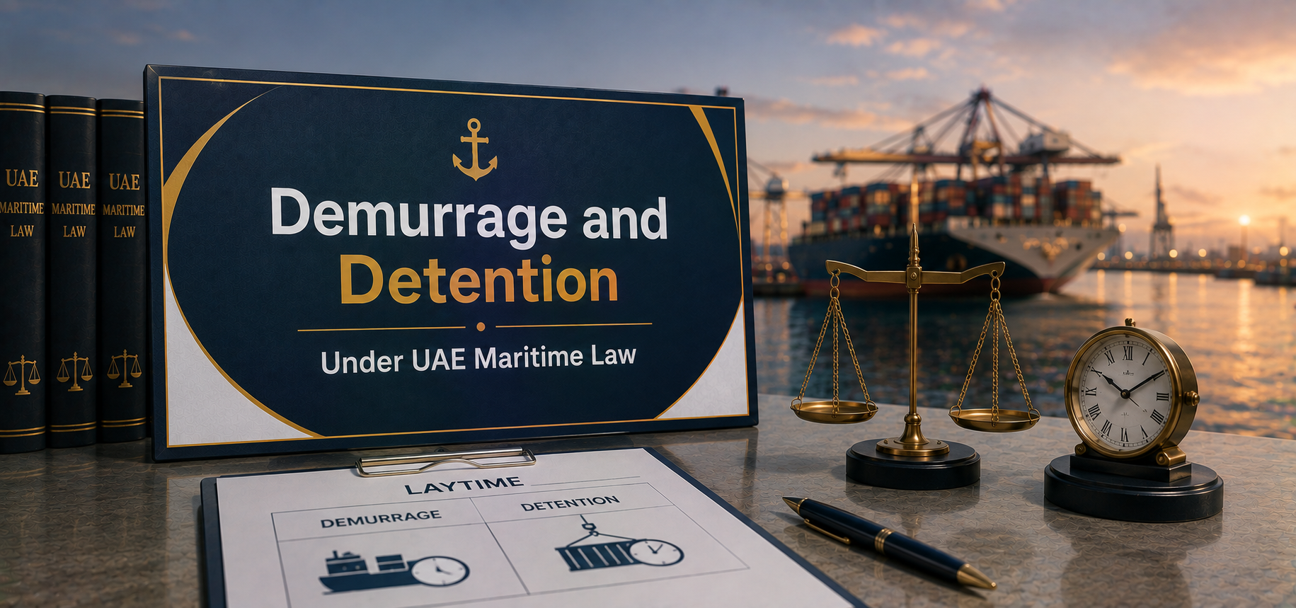 Demurrage and Detention Under UAE Maritime Law