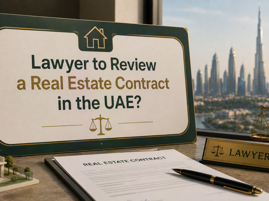 Lawyer to Review a Real Estate Contract in the UAE?