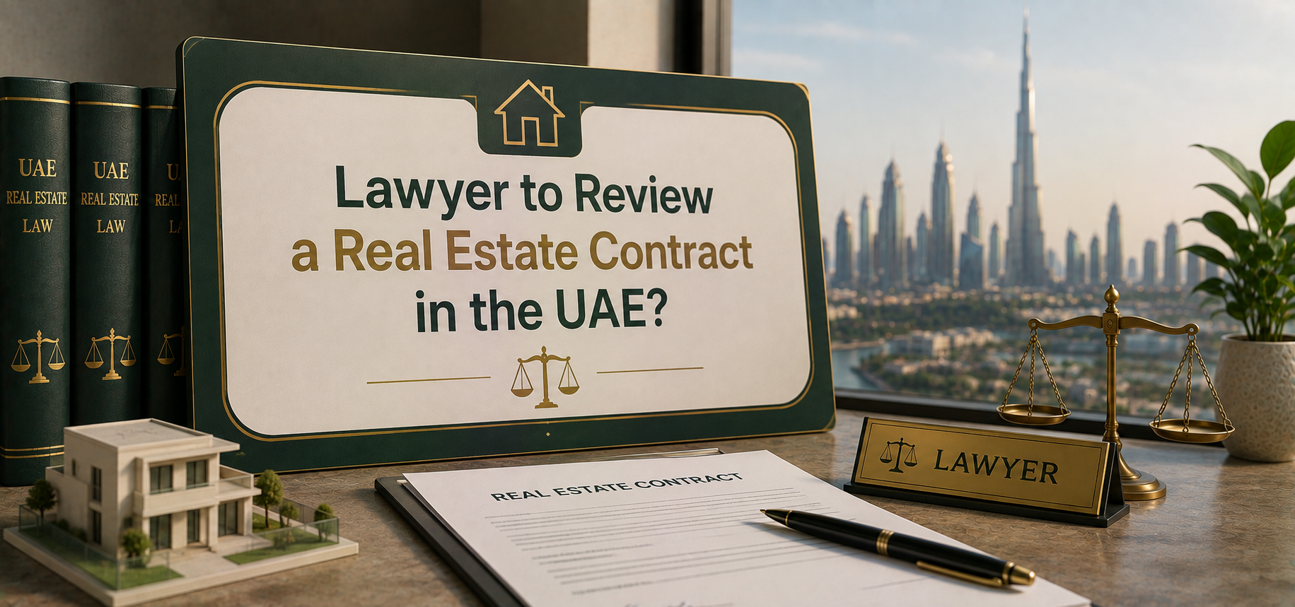 Lawyer to Review a Real Estate Contract in the UAE?