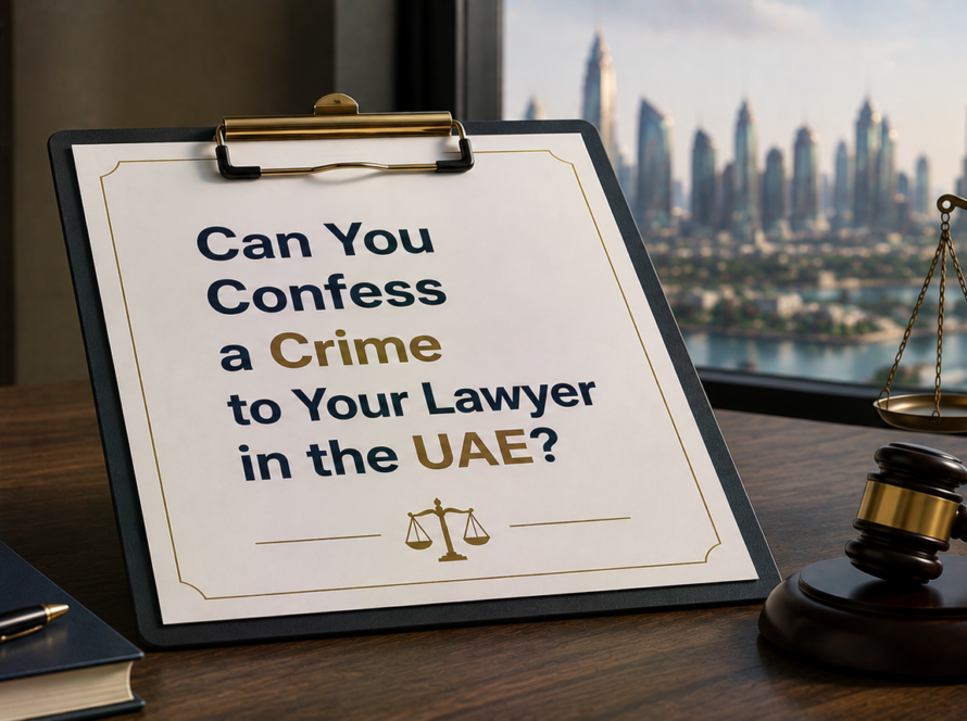 Can You Confess a Crime to Your Lawyer in the UAE?