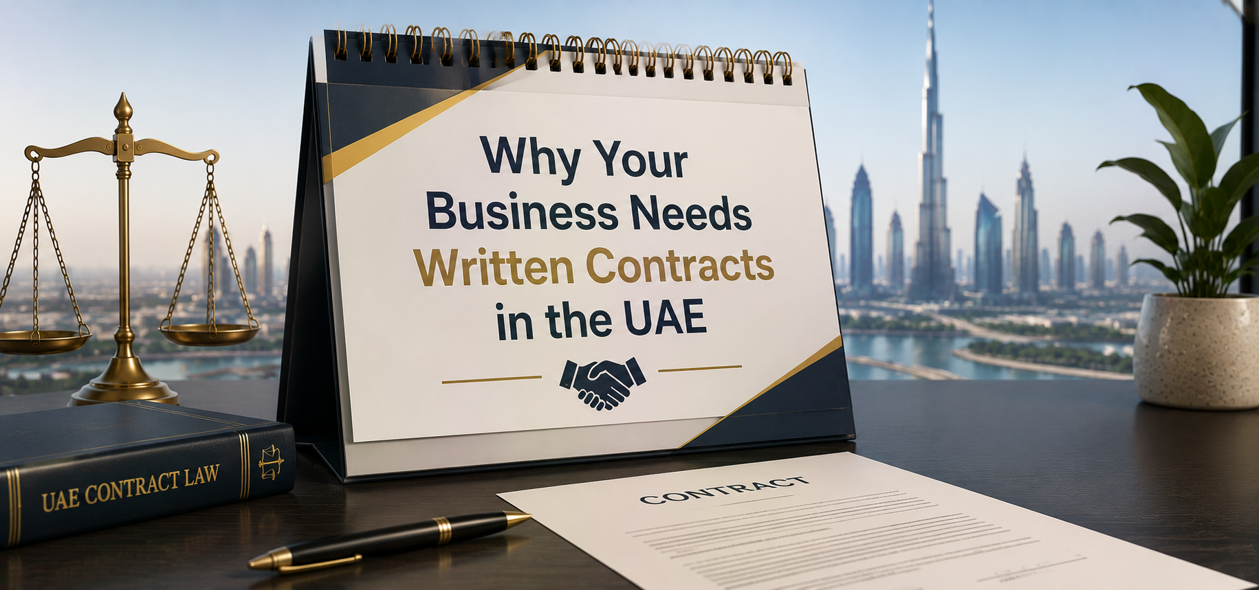 Why Your Business Needs Written Contracts in the UAE