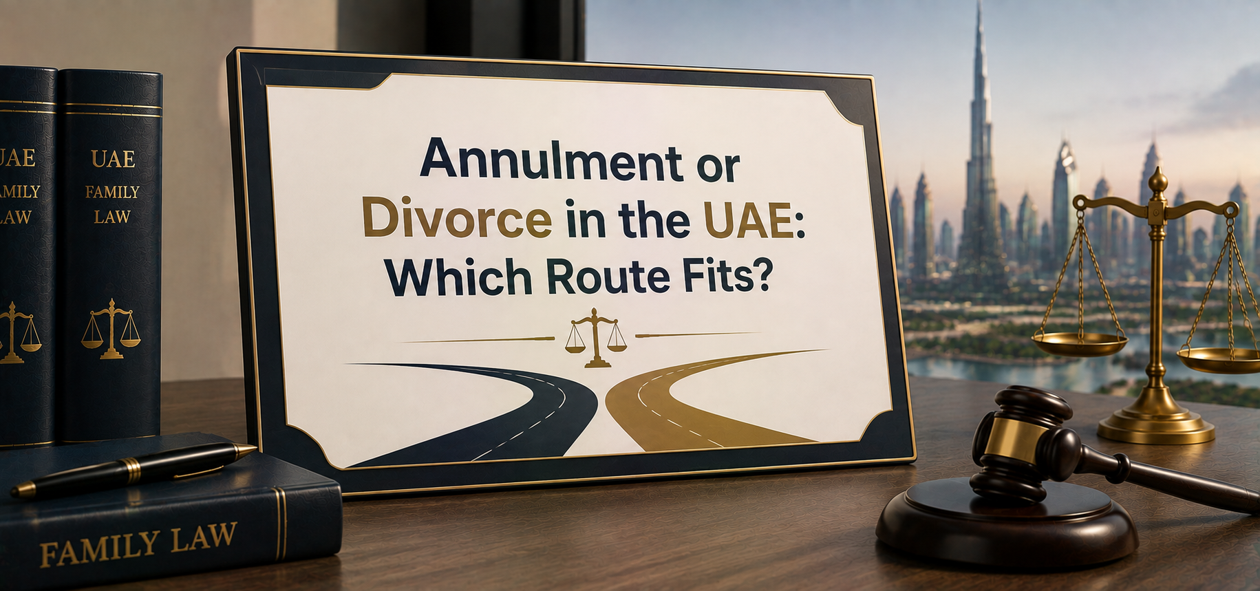 Annulment or Divorce in the UAE: Which Route Fits?