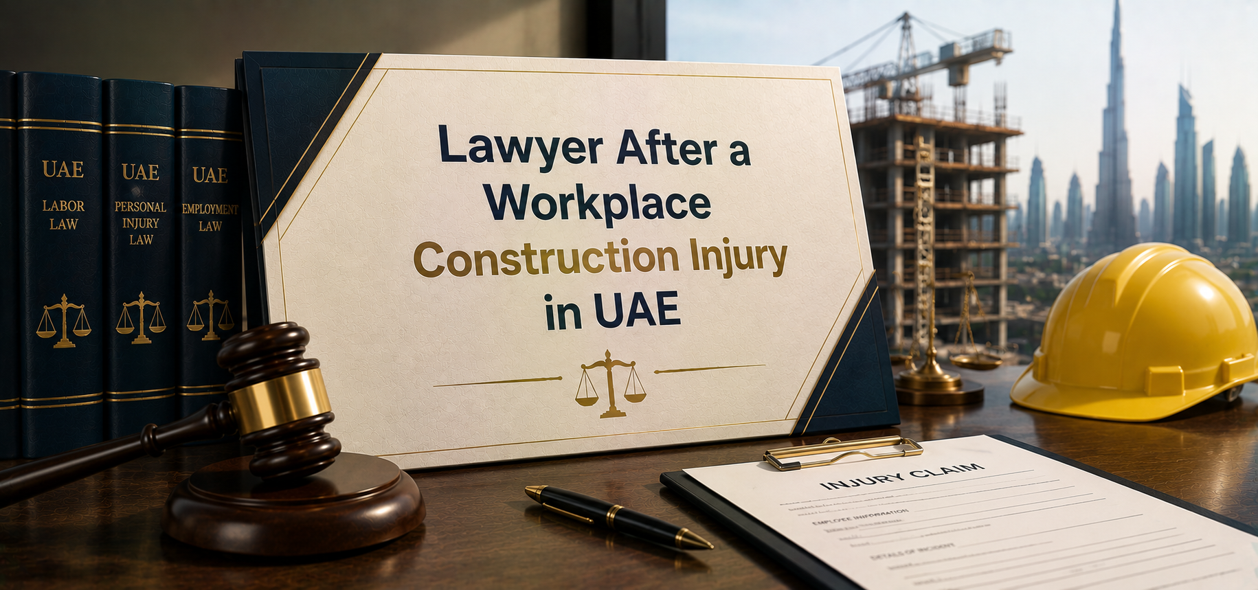 Lawyer After a Workplace Construction Injury in UAE