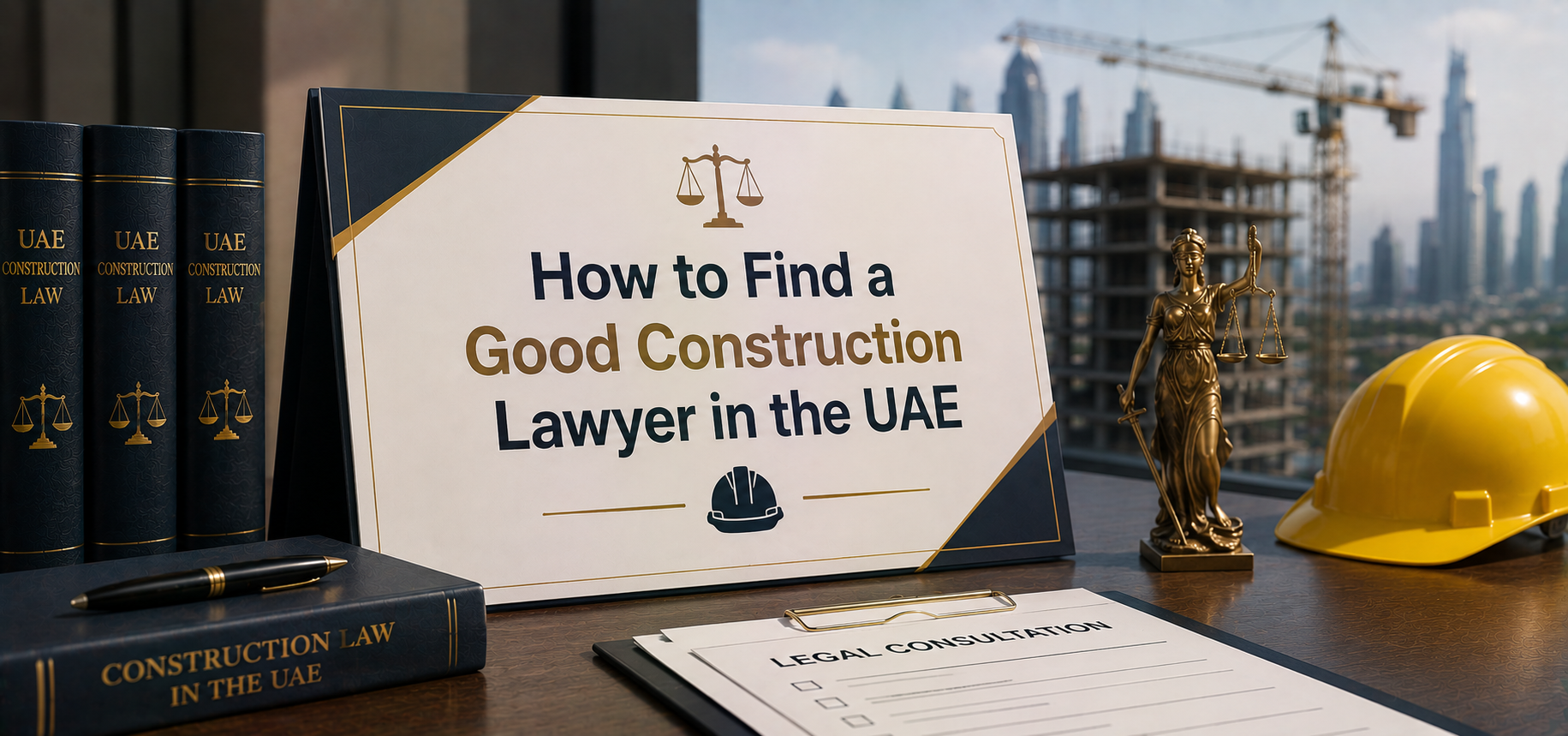 How to Find a Good Construction Lawyer in the UAE