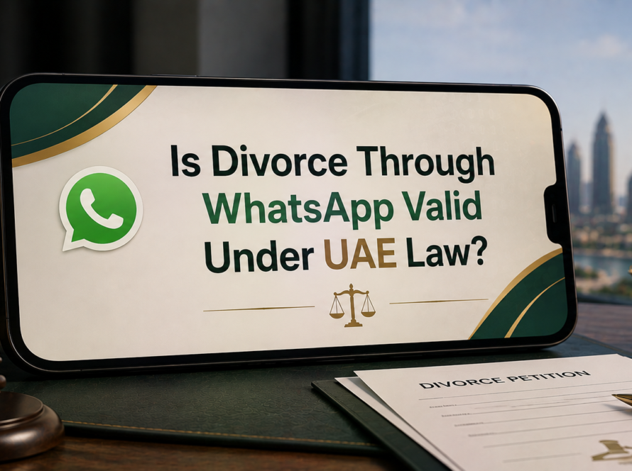 Is Divorce Through WhatsApp Valid Under UAE Law?