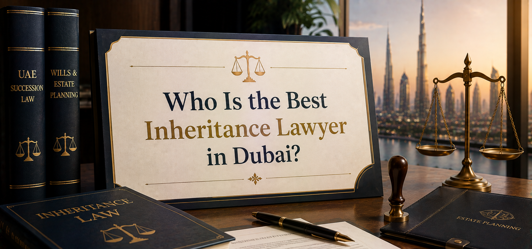 Who Is the Best Inheritance Lawyer in Dubai?