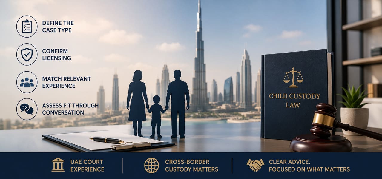 How to Find Best Child Custody Lawyer in Dubai