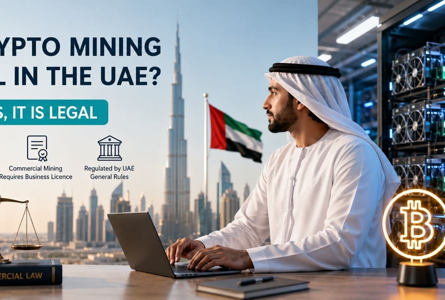 Is Crypto Mining Legal in the UAE