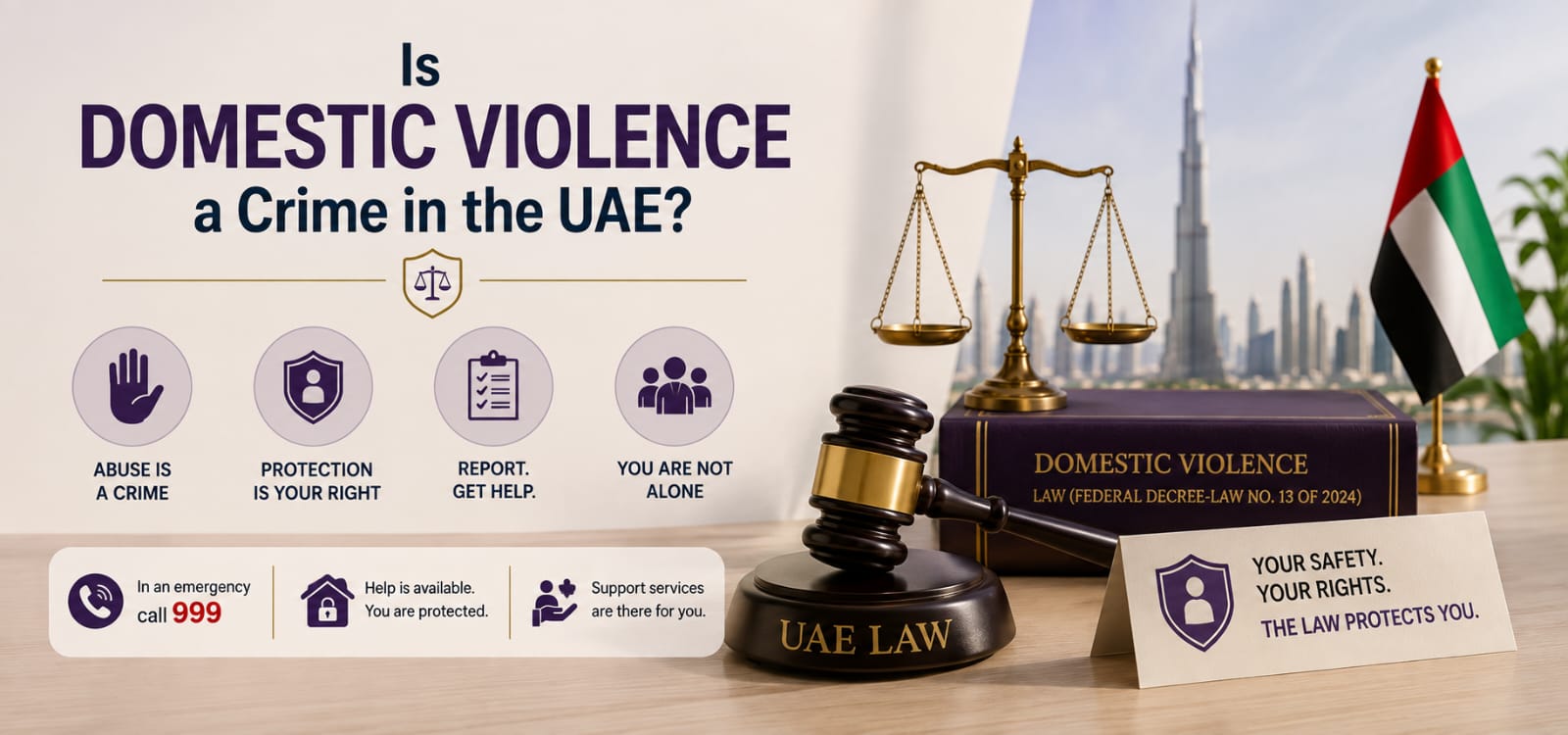 Is domestic violence a crime in the UAE