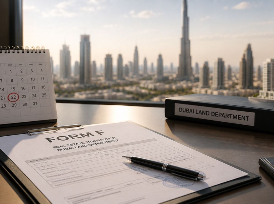 how long is form f valid in dubai