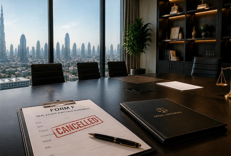 Can You Cancel Property Purchase After Signing Form F in UAE