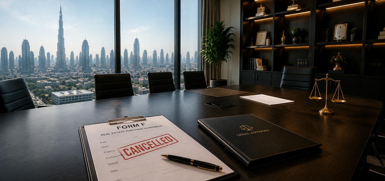 Can You Cancel Property Purchase After Signing Form F in UAE