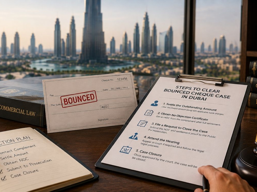 How to Clear a Bounced Cheque Case in Dubai