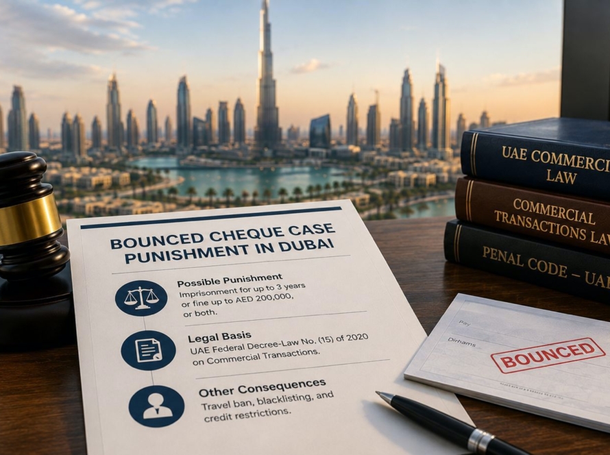 What Is the Punishment for a Bounced Cheque Case in Dubai?