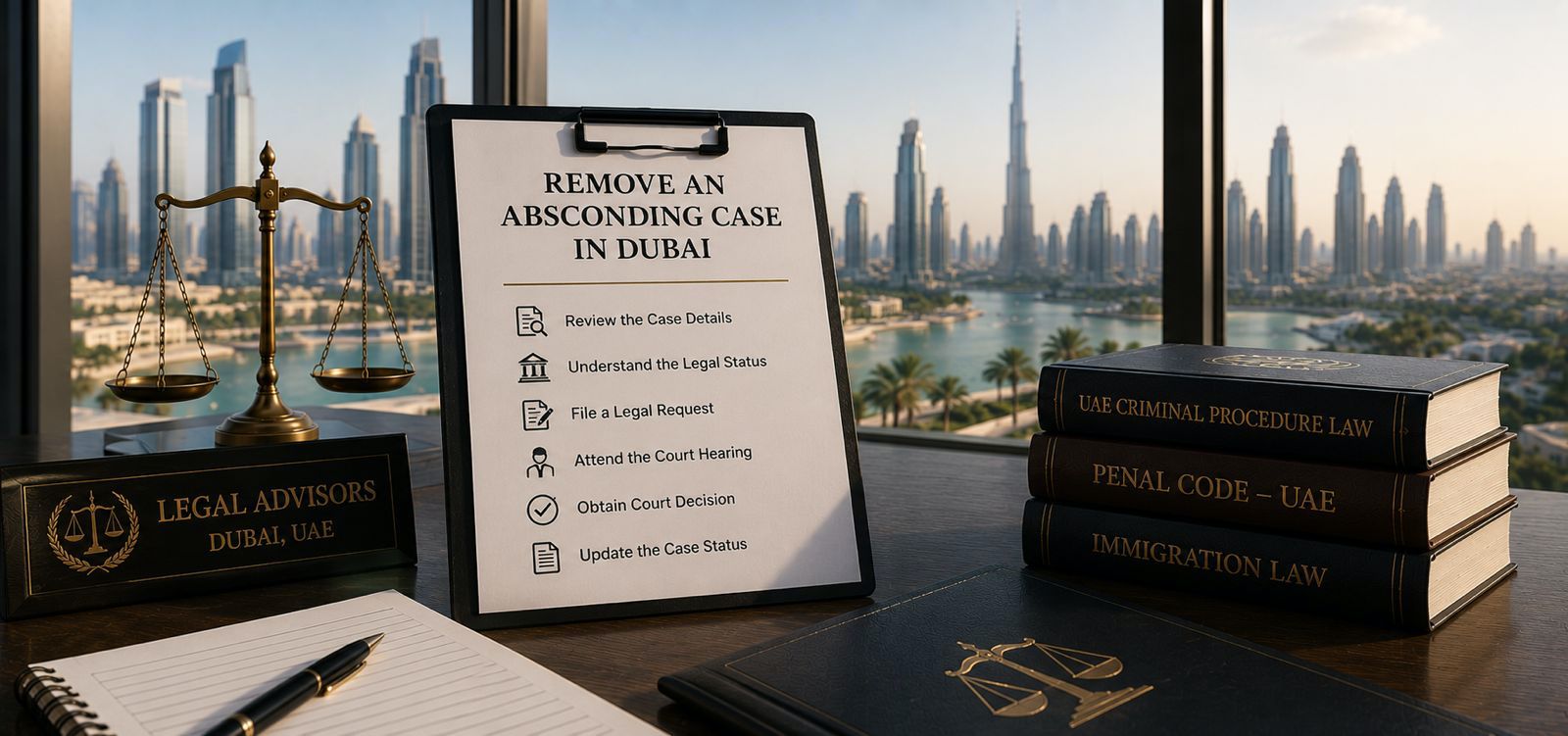 How to Remove an Absconding Case in Dubai