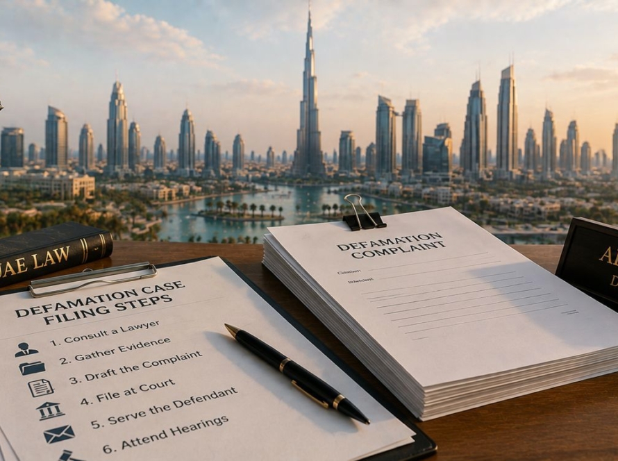 How to File a Defamation Case in the UAE