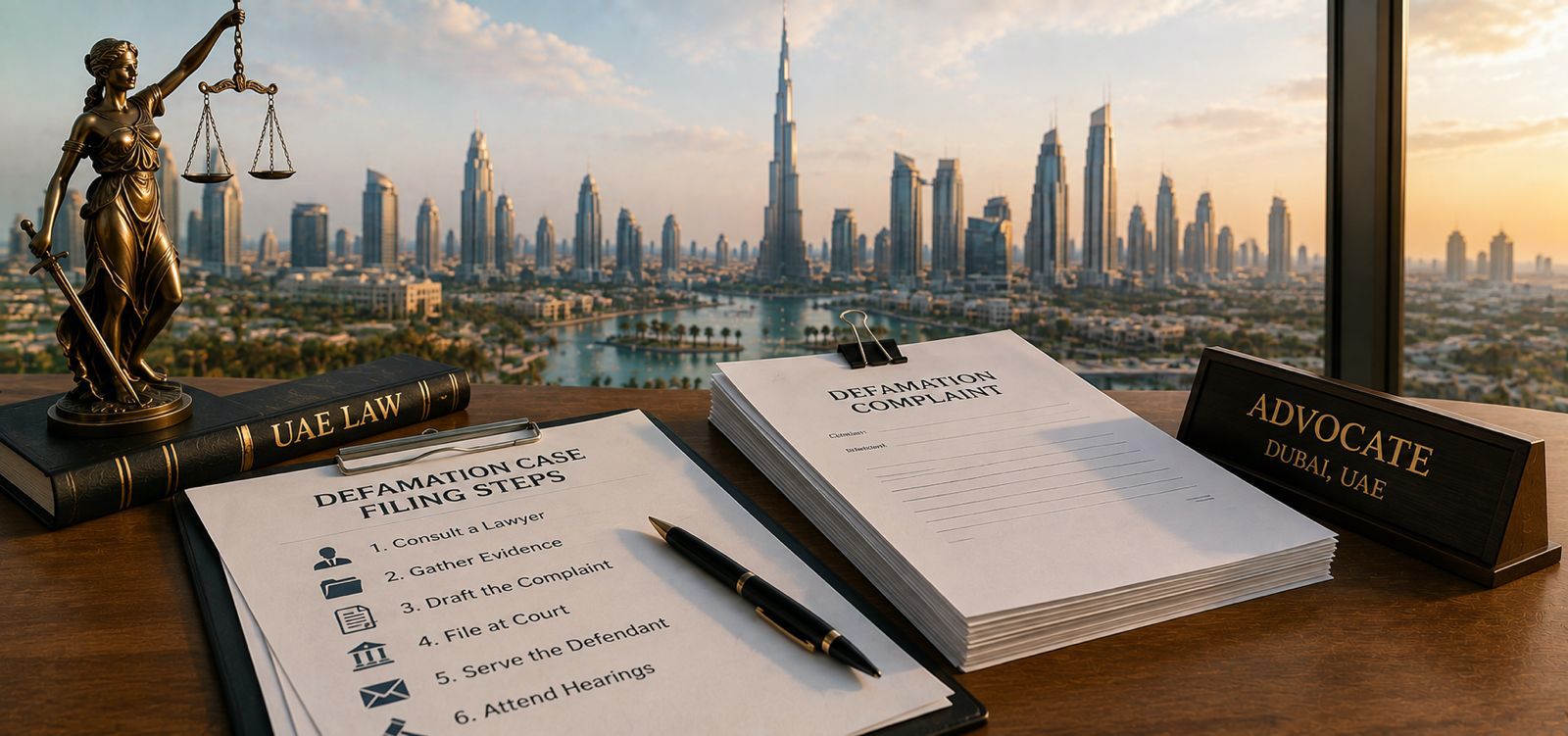 How to File a Defamation Case in the UAE