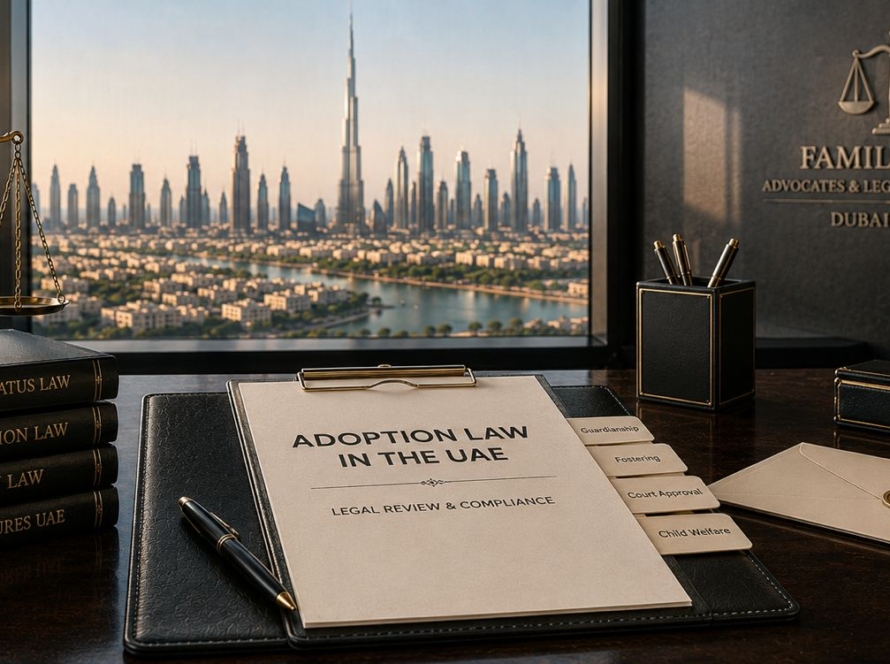 Is it legal to adopt a child in the UAE