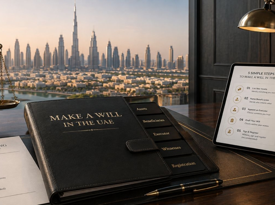 How to Make a Will Without a Lawyer in the UAE