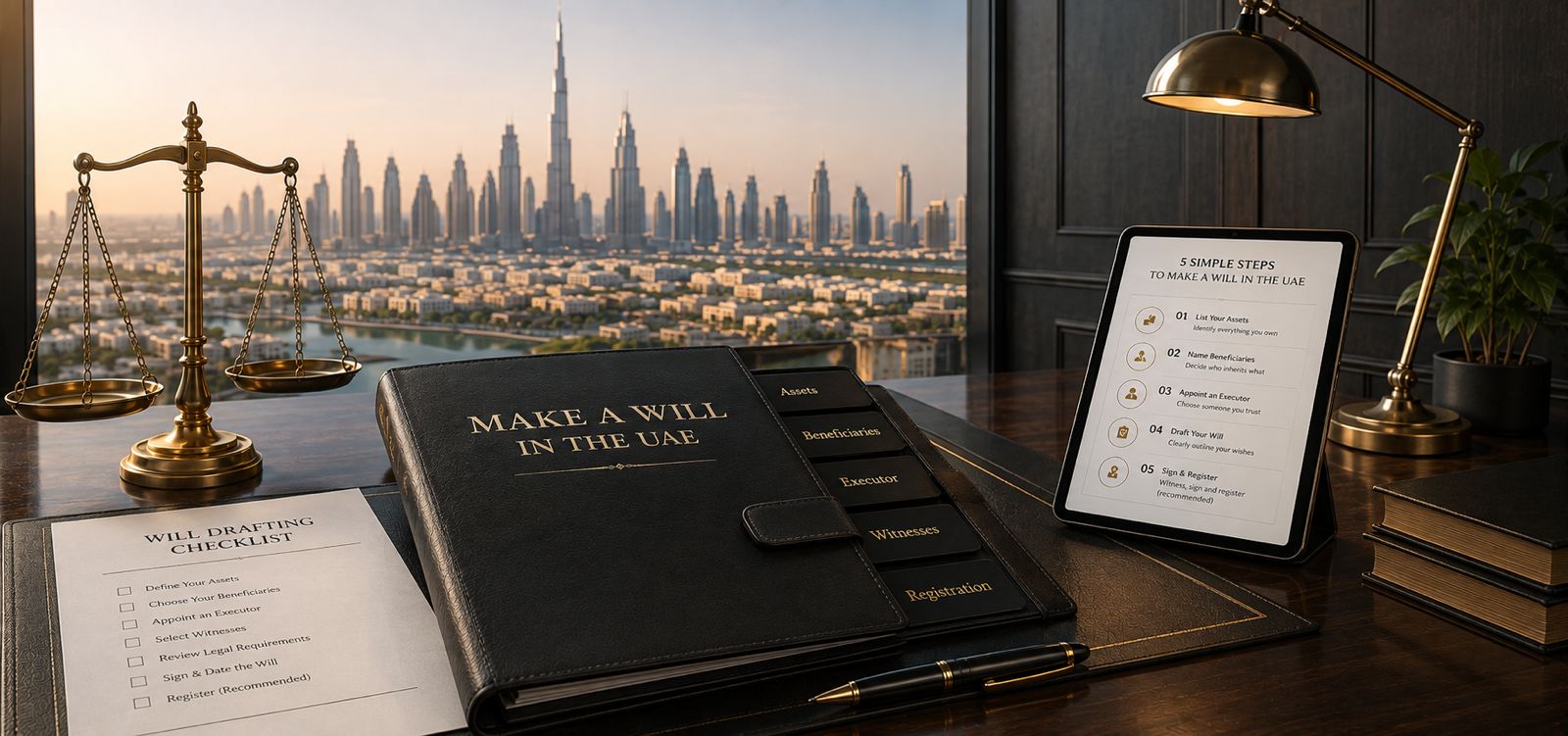 How to Make a Will Without a Lawyer in the UAE