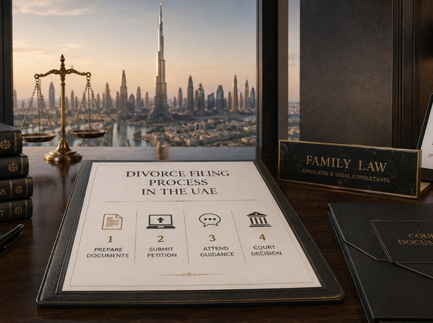 How to File for Divorce Without a Lawyer in the UAE?