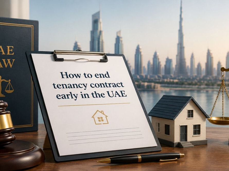 How to end tenancy contract early in the UAE