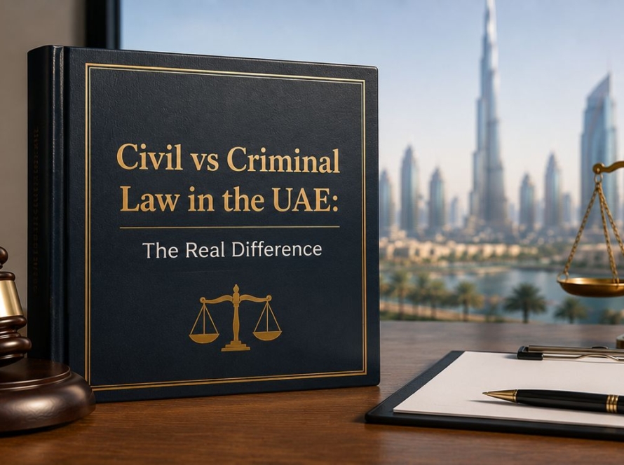 Civil vs Criminal Law in the UAE: The Real Difference