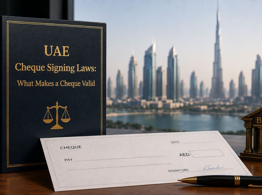UAE Cheque Signing Laws: What Makes a Cheque Valid
