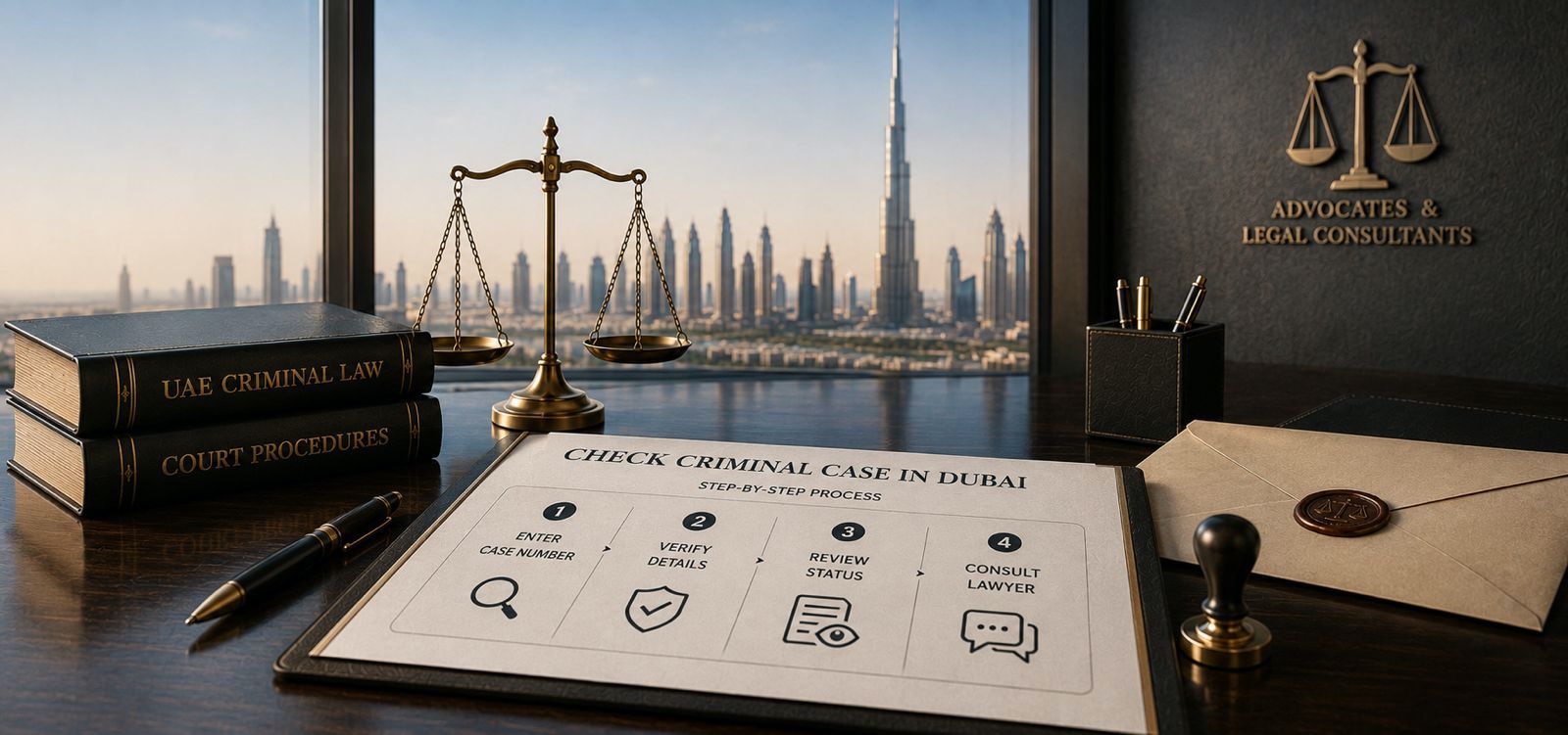 How to Check a Criminal Case in Dubai