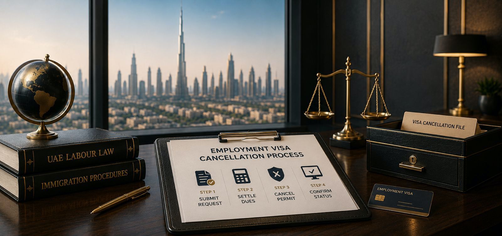 How to Cancel an Employment Visa in the UAE