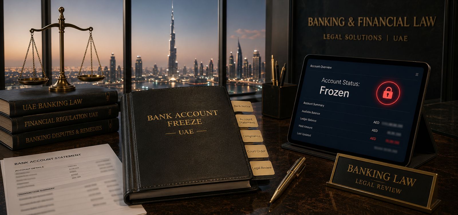 Can a Bank Freeze My Account Without Notice in the UAE?