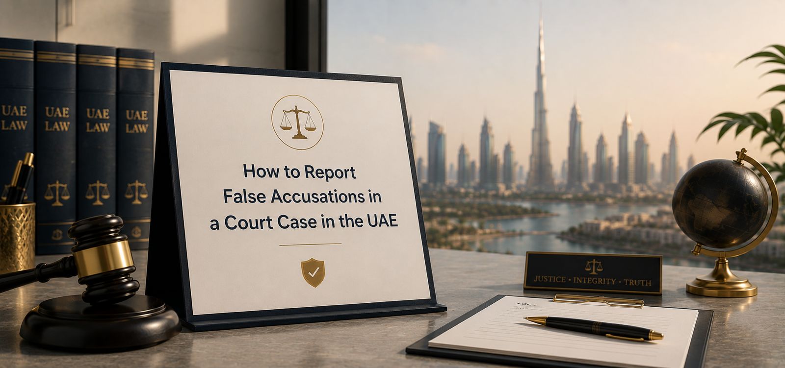 How Do Report False Accusations in a Court Case