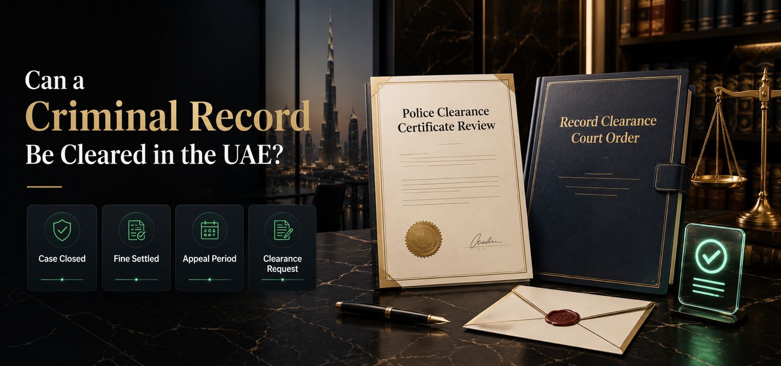Can a Criminal Record Be Cleared in the UAE?