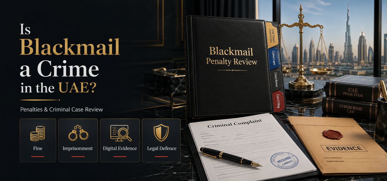 Is Blackmail a Crime in the UAE?