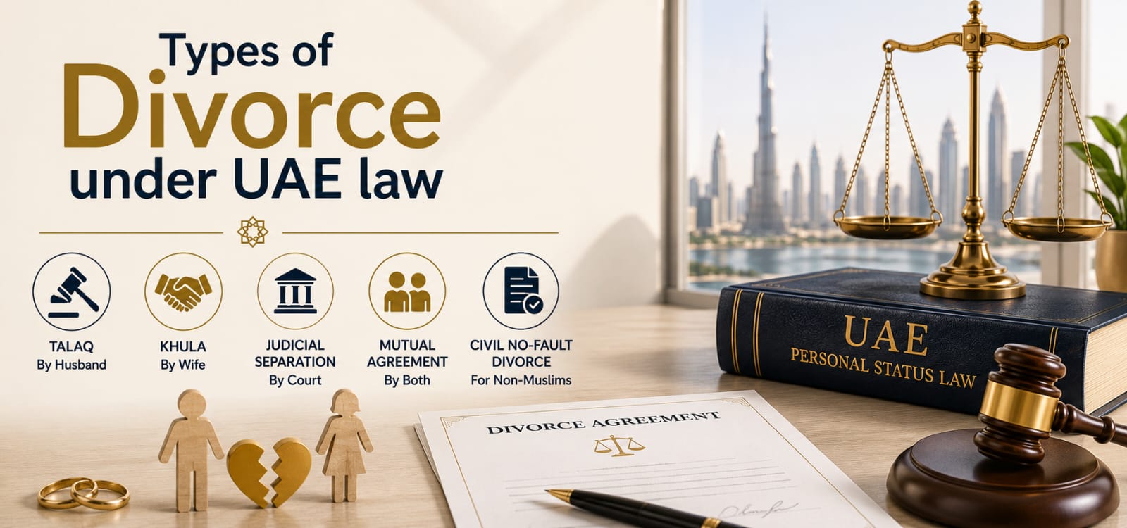 Types of Divorce Under UAE Law