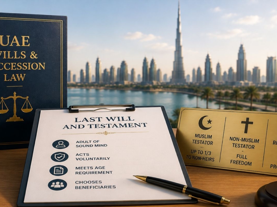 who can make a will in the UAE