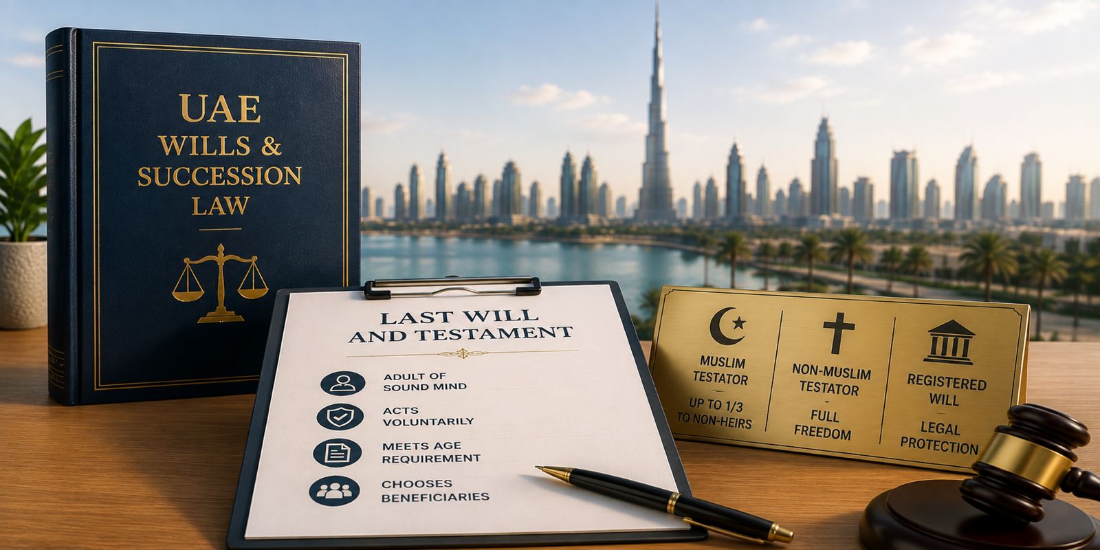 who can make a will in the UAE
