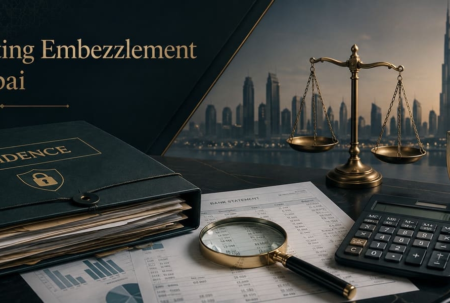 how do i report embezzlement​ in dubai