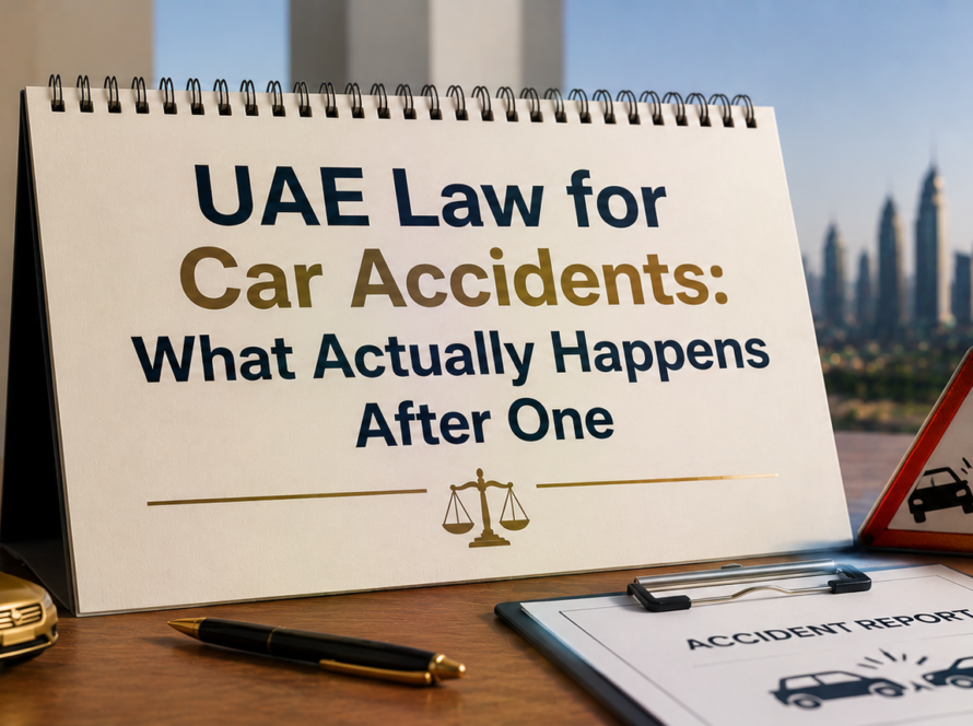 UAE Law for Car Accidents: What Actually Happens After One