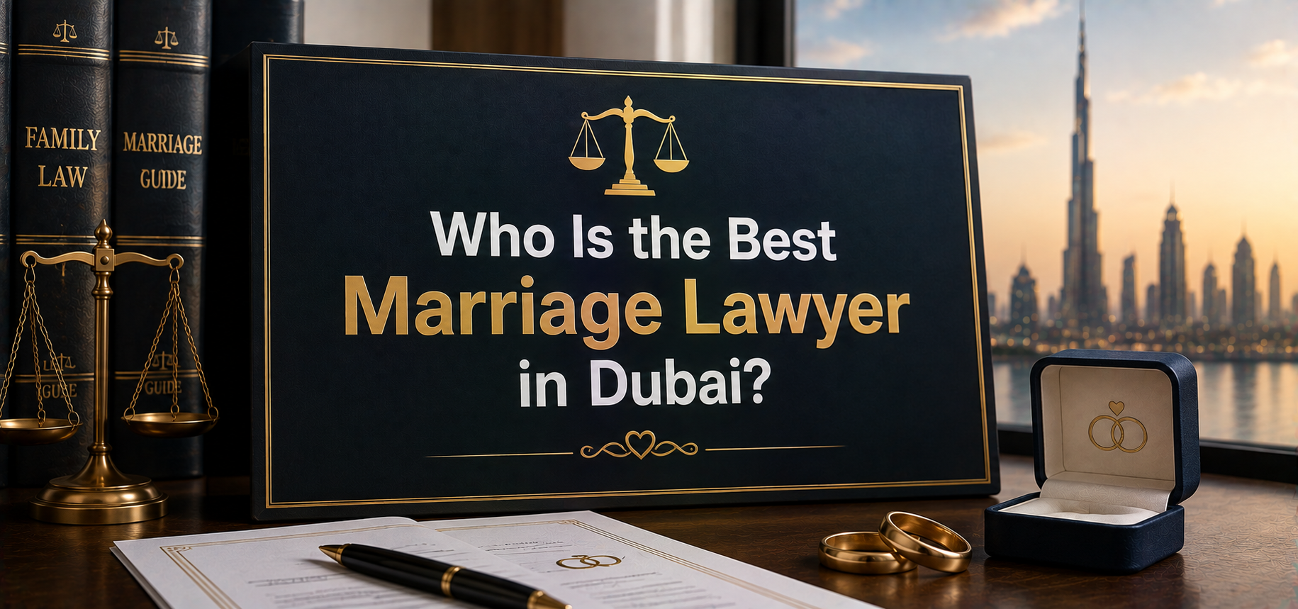 Who Is the Best Marriage Lawyer in Dubai?
