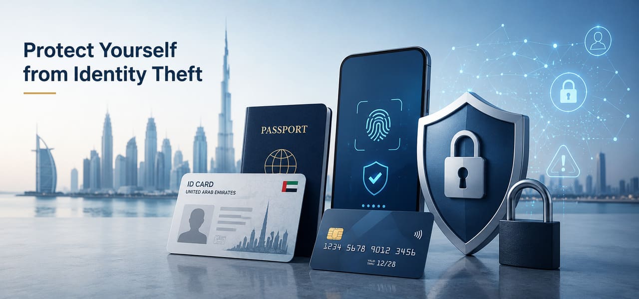 how can i protect myself from identity theft in the uae