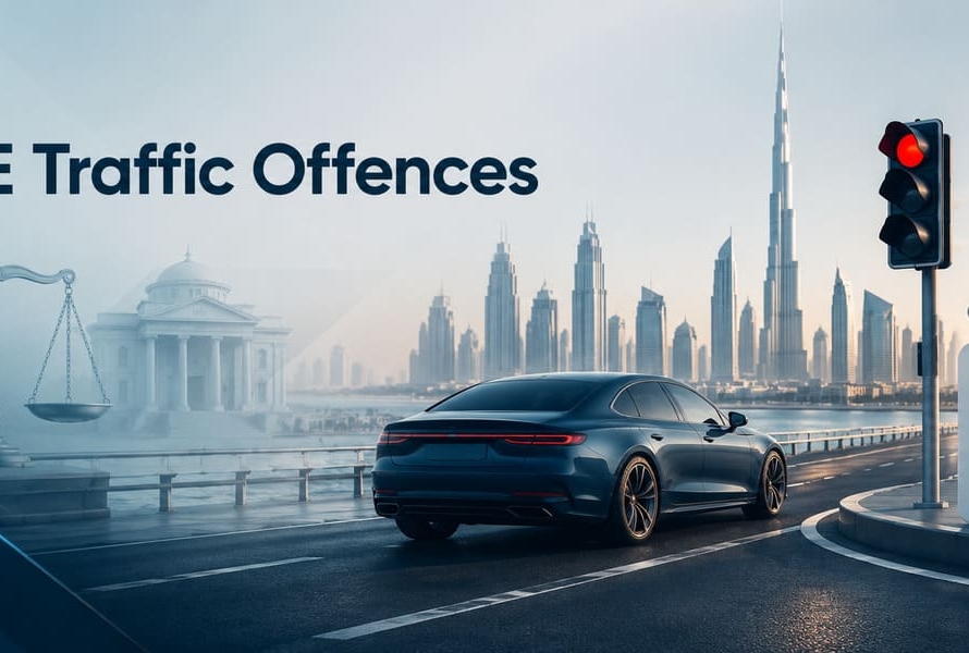 is a traffic violation a criminal offense​​ in the uae